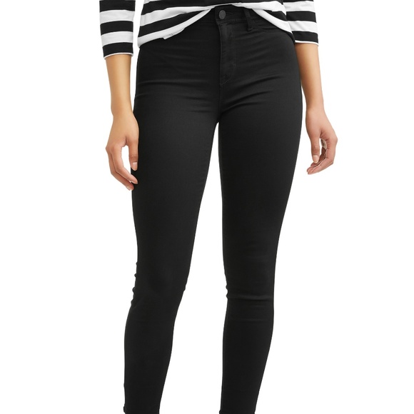 time and tru high rise jeggings